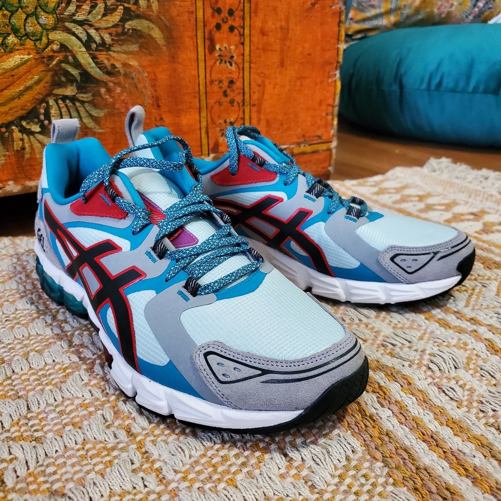 Asics Gel Quantum 180 Aqua Teal Blue Shoes 11 NWOB